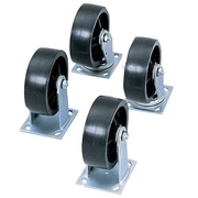 Casterhq 6" Casters for Jobox And Jobsite, Sold As 1 Set O6J-CD8-WU6